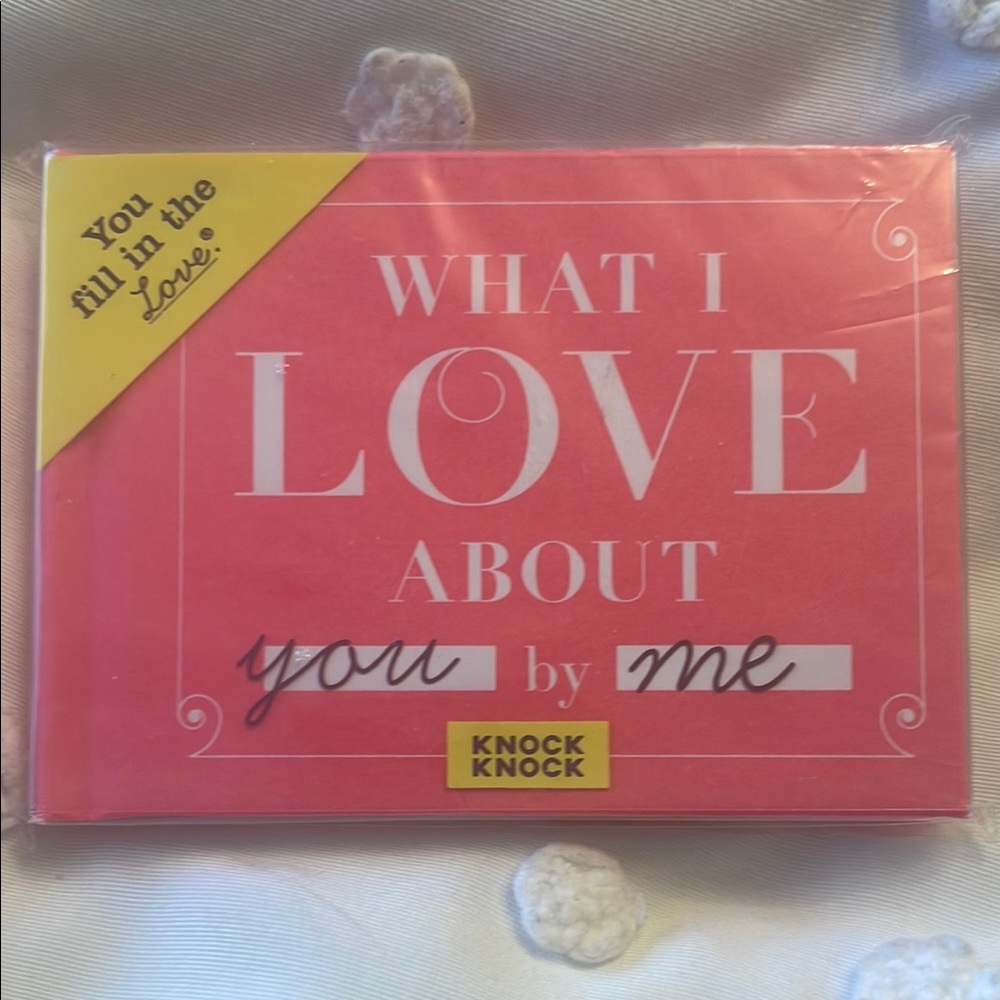 Knock Knock Pink Love Book
